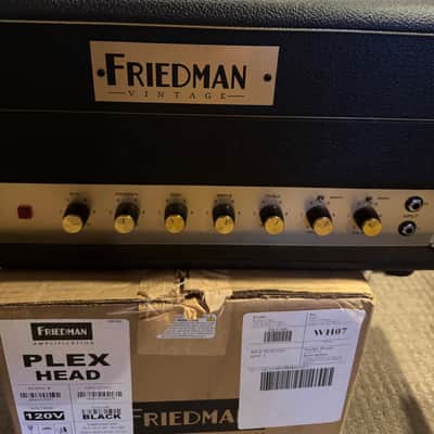 Friedman PLEX 2-Channel 50-Watt Guitar Amp Head 2024 - Present - Black image 3