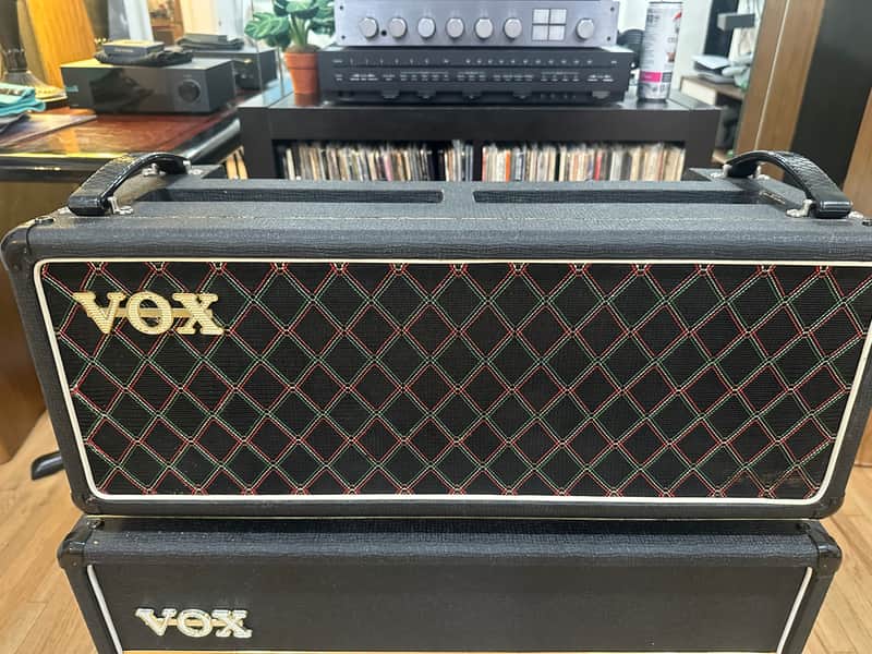 Vox V125 Lead 125-Watt Guitar Amp Head 1981 - 1983 - Black image 1