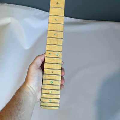 2004 Fender USA American 50th Anniversary Deluxe Stratocaster Guitar Neck 22 Fret Maple FB (Clean) image 4