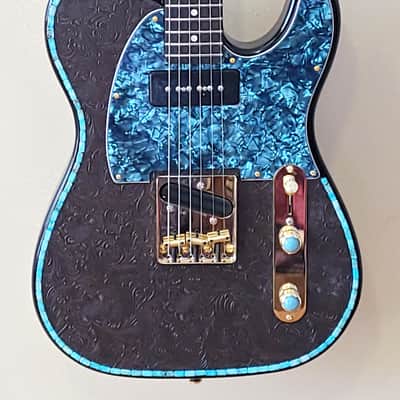 Custom Designed & Crafted "Tele" Style w/Western Tolex Serial #037- "Centauri" Klon by Harby included $169 value! image 2