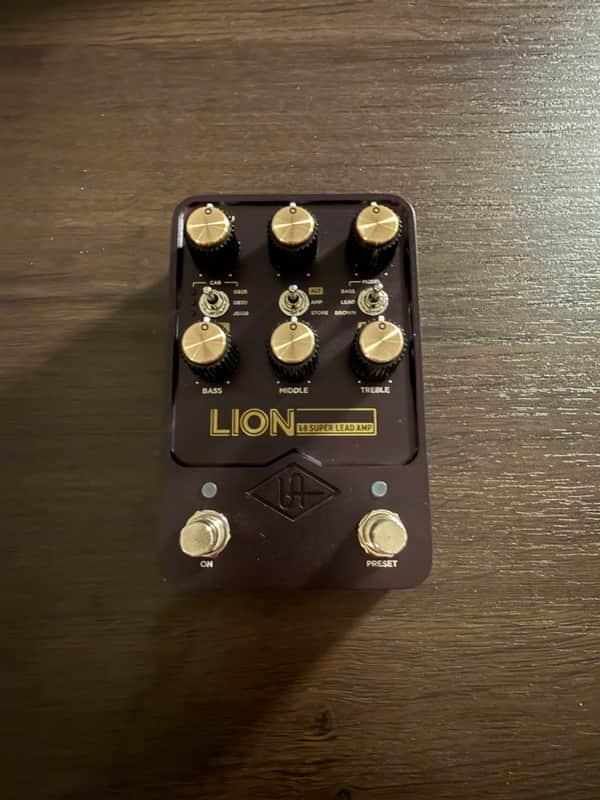 Universal Audio Lion '68 Super Lead Amp 2023 - Present - Black image 1