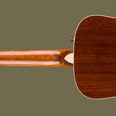 Fender California Mini Redondo Acoustic Guitar In Natural Sapele - Incl Gig bag, image 7