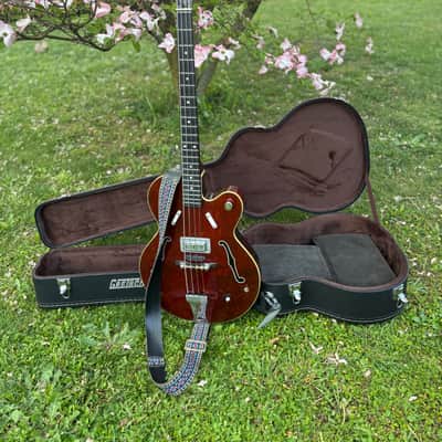 Gretsch 6071 Hollowbody Bass 1968 - Walnut image 16