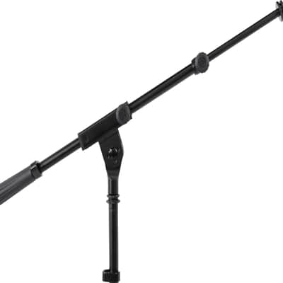 Shure by Gator SH-TRIPODSTANDTBM Tripod Boom Microphone Stand, Black image 5