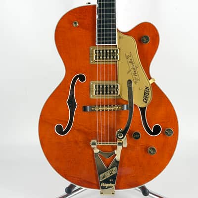 2022 Gretsch G6120TG Players Edition Nashville – Orange Stain image 5