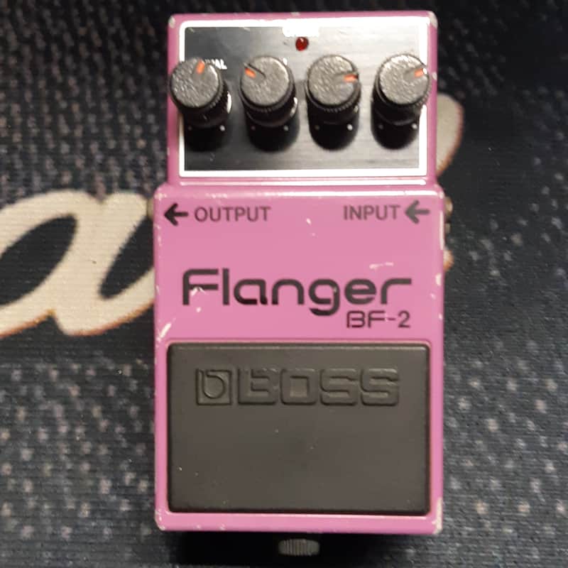 Boss BF-2 Flanger (Black Label) JULY 1982 MIJ JRC Op Amps image 1