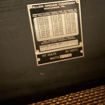 Allen Organ w/ Premium Built-In Speakers, 32 Note Concave Pedalboard and Organ Bench! image 9
