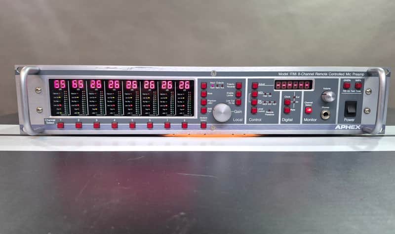 Aphex Model 1788 8-Channel Microphone Preamp / Converter image 1