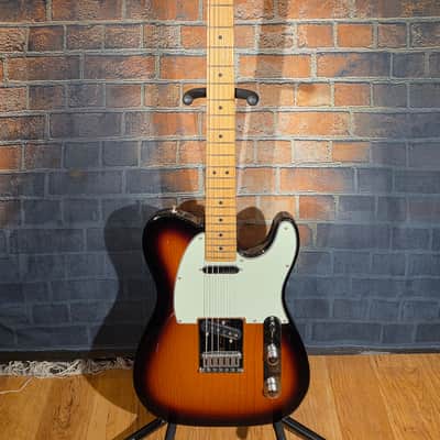 Fender 2021 Player Plus Telecaster Maple Fretboard 3-Color Sunburst 75th Anniversary w/ Original Gig Bag image 2