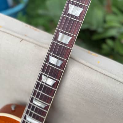 Gibson Mint 2025 Gibson Custom Shop Limited Edition Murphy Lab '57 Les Paul - Orange Sparkle image 12