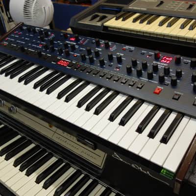 Oberheim OB-6 49-Key 6-voice Polyphonic Synthesizer 2017 - Present - Black image 3