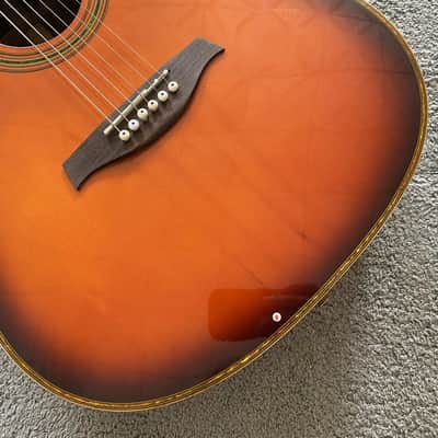Tobacco Burst 41 Inch Acoustic Guitar, Spruce Top Body, Mahogany Neck image 16