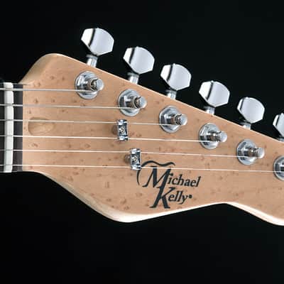 Michael Kelly 53DB Cherry Sunburst Electric Guitar Great 8 Boutique Mod; Maple Fretboard image 2
