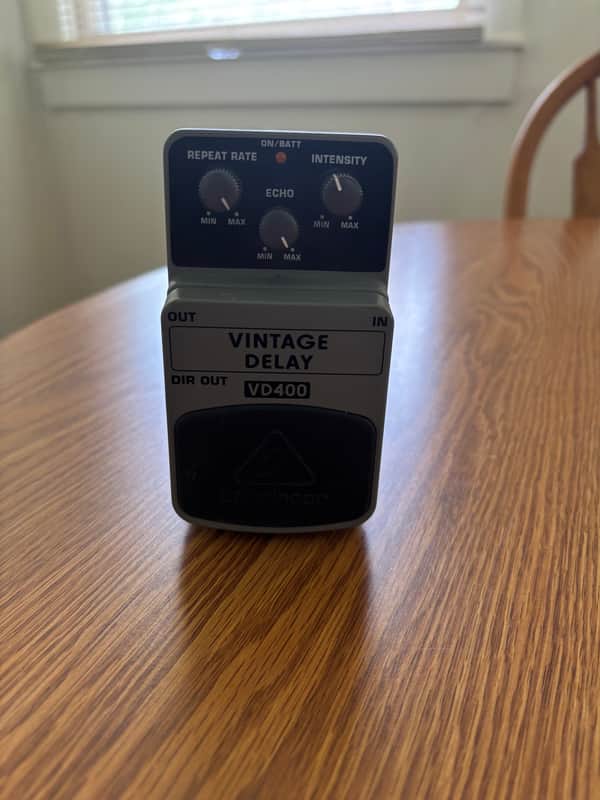 Behringer VD400 Vintage Analog Delay Pedal 2010s - Gray image 1