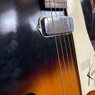 Kay Archtop Acoustic Electric N-3 Early 60’s image 3