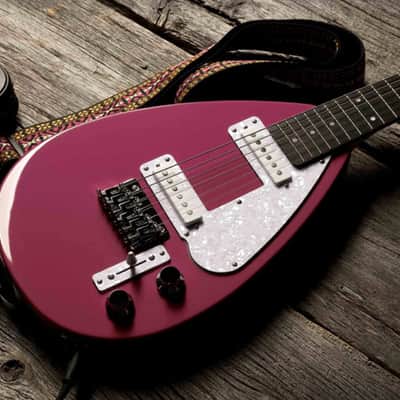 Vox Mark III mini Loud Red Electric Guitar Small Travel Kids image 3