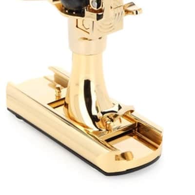 DW P9900BD Bass Drum Double Tom Mount - Gold image 2