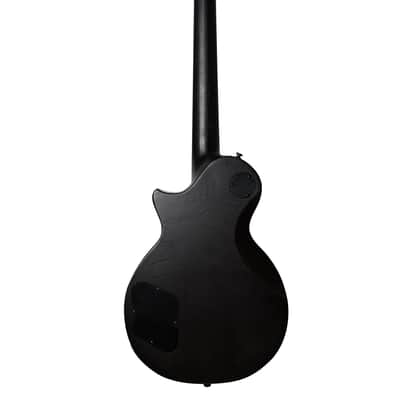 10S GF Modern 7 String Quilted Maple Single Cut Electric Guitar Open Core Black Burst Matte image 3