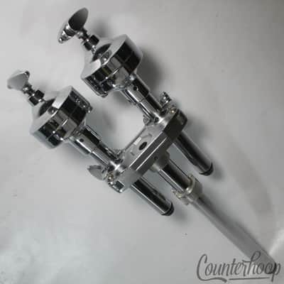 *Yamaha Recording Custom Double Tom Drum Bass Mount YESS Omni-Ball Hex-Arm Japan image 2