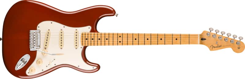 Fender Player II Stratocaster Electric Guitar - Transparent Mocha Burst with Maple Fingerboard image 1
