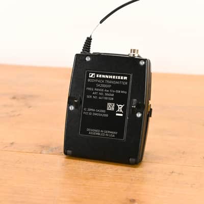 Sennheiser EM 2050 Wireless Receiver w/ one Beltpack - 516-558 MHz CG01YTX image 16