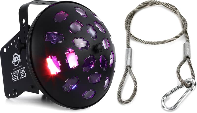 ADJ Vertigo HEX LED RGBCAW Beam Effect Bundle with ADJ S-Cable/60