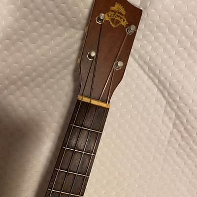 1950s Favilla B-2 Mahogany Baritone Ukulele image 5