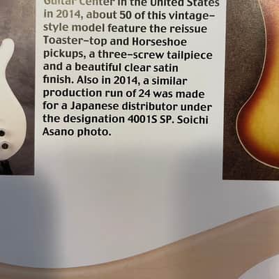 Rickenbacker 4001S Special V63 2014 Satin Mapleglo image 12