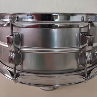 67 Ludwig  Acrolite No. 404-grey matte finish and chrome image 6