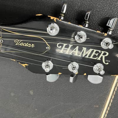 SUPER RARE!!! Hamer USA Vector 1982 Sunburst Case_169 image 7
