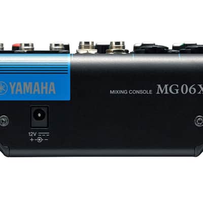 Yamaha MG06X - 6-Channel Analog Mixer with Effects [Three Wave Music] image 4