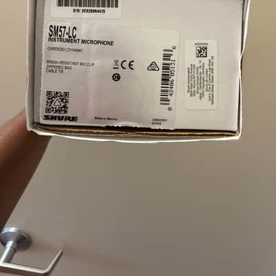 Shure SM57-LC Dynamic Instrument Microphone - Mint, Unused w/ Original Box image 3