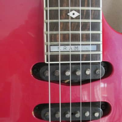 Kramer Stage Master American Custom Mach 1 1986 - Fluorescent Pink image 4