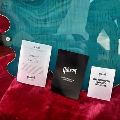 Gibson ES-335 Figured Ocean Water Perimeter * RARE Demo Model * image 13