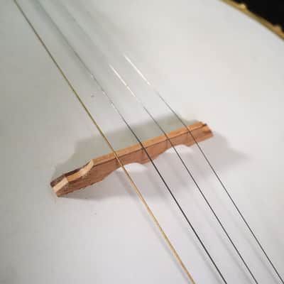 Crown Kent Vintage 4 String Banjo with Block Inlays MIJ Japan image 7
