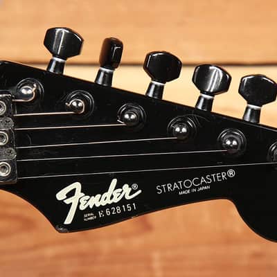 FENDER VINTAGE 1986 CONTEMPORARY STRATOCASTER HSS MIJ JAPAN Stock Tremolo 28151 image 9