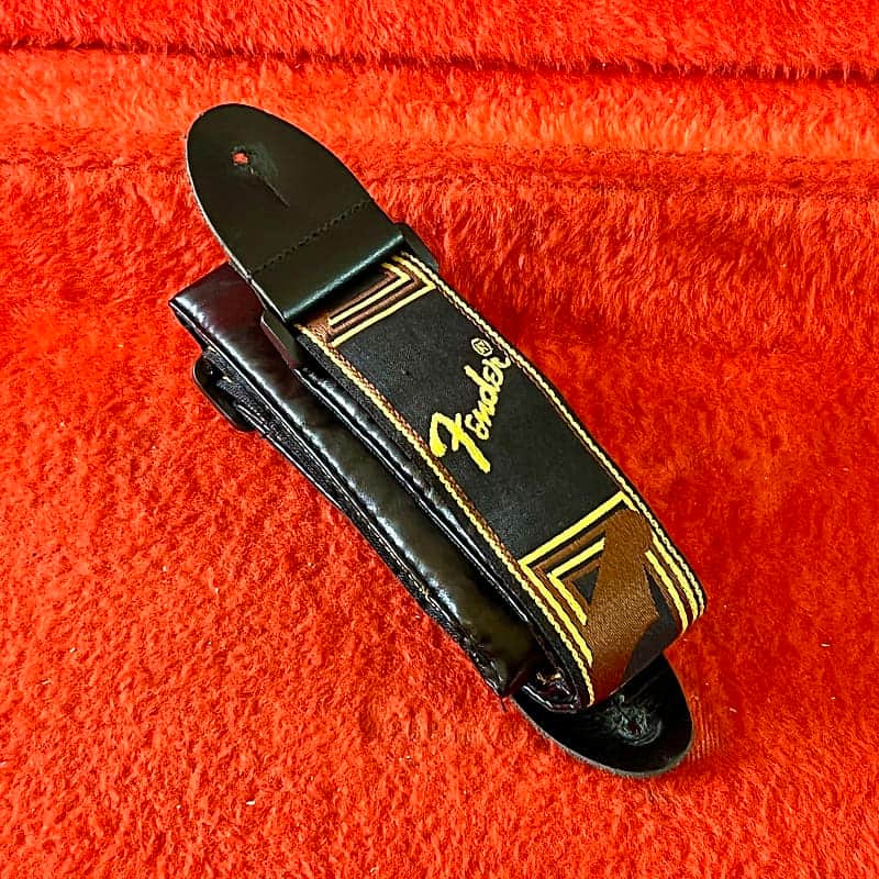 Fender Guitar strap 1975 original vintage USA case candy image 1