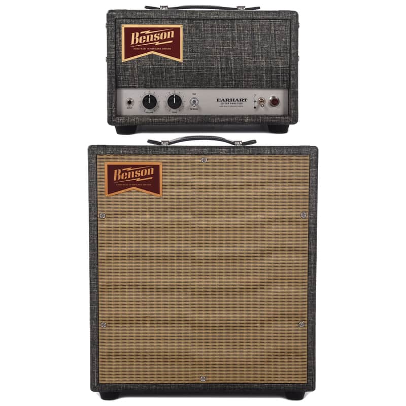 Benson Amps Earhart 15-Watt 1x12" Guitar Amp Half Stack image 1