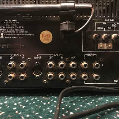 Vintage 1980 Realistic STA-2300 AM/FM Hi-Fi 120 Watt Stereo Receiver with Owners Manual image 9