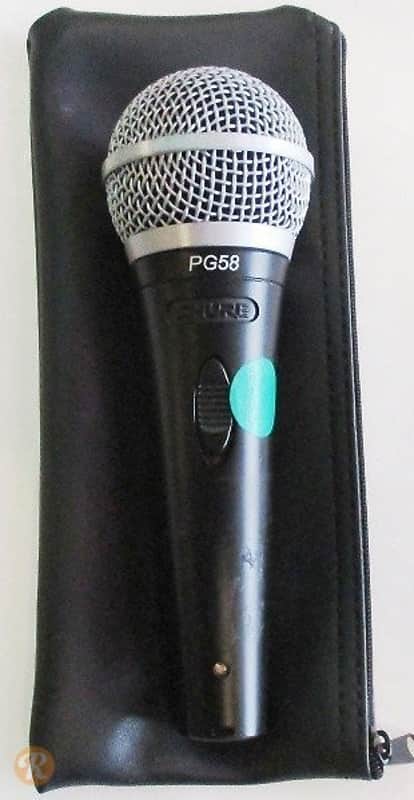 Shure PG58 Black | Reverb Canada