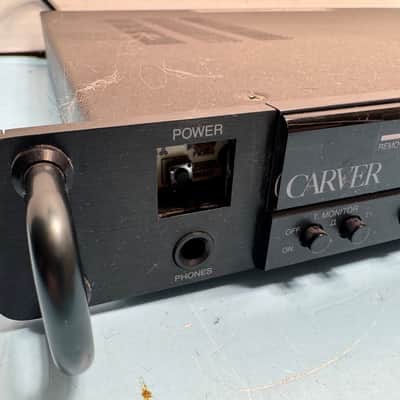 Carver CT-6 Preamplifier Tuner Bob Carver Design Made in JAPAN ~ Tested Works image 2