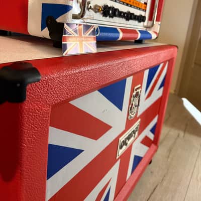 Orange Limited Edition Union Jack Rockerverb 50 MKII / 2x12 Cab Set image 4