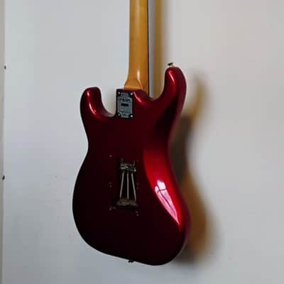 Kramer Focus 2000 Candy Apple Red Body - Focus 3000 Maple Neck - Frankenstein - 1980s - Gloss - **AS-IS** image 12