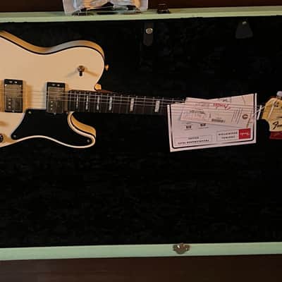 Fender Parallel Universe Volume II Troublemaker Telecaster Deluxe 2020 - 2021 - Olympic White image 3