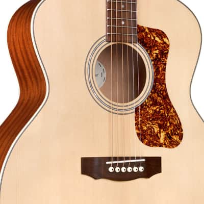 Guild F-240E Natural Satin Jumbo Acoustic Electric Guitar image 9