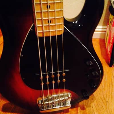 Ernie Ball/Musicman Stingray Sunburst w/Ernie Ball hard case image 5