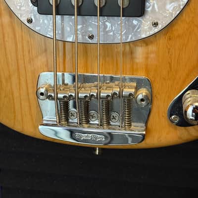 Ernie Ball Music Man Stingray 2003 - Natural Ash with Rosewood Fretboard image 3
