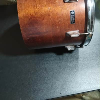 Tama Vintage Matte Mahogany 15 inch Tama SuperStar Concert Tom Drum MIJ Vintage japan SUPER MAHOGANY 12x15 image 8