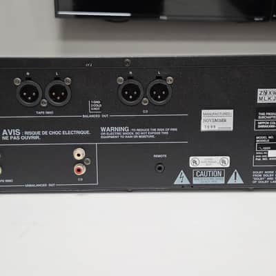 Denon DN-T620 Commercial CD / Cassette Combi-Deck Player & Recorder (1998) - Rackmount w/ Pitch Control & XLR I/O image 3