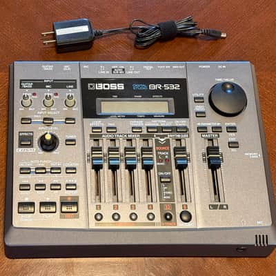 Boss BR-532 Digital Studio Compact 4-Track Recorder 2000s - Dark Gray image 1